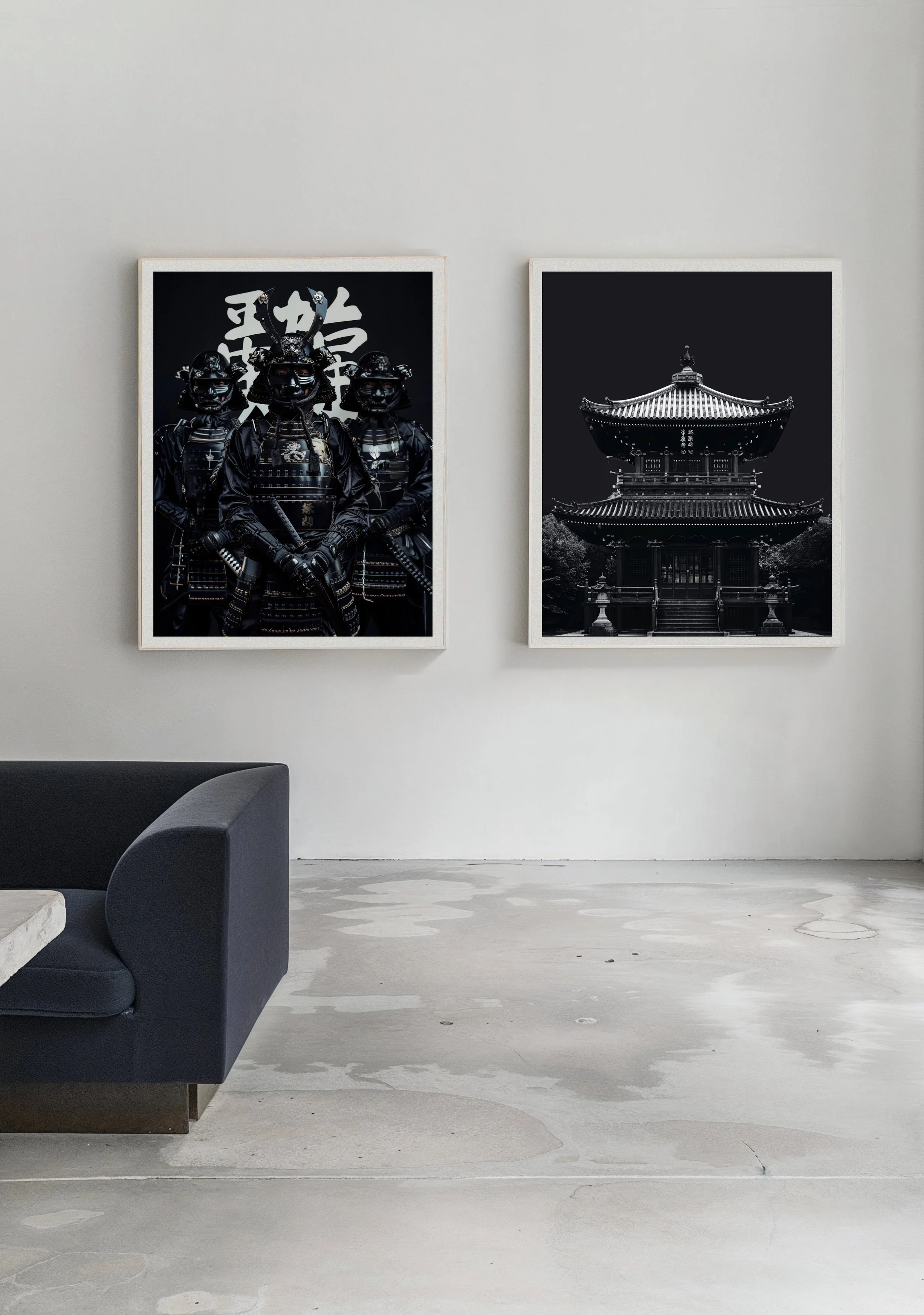 Black Tiger Legacy Samurai Art Prints by Benjamin Benichou